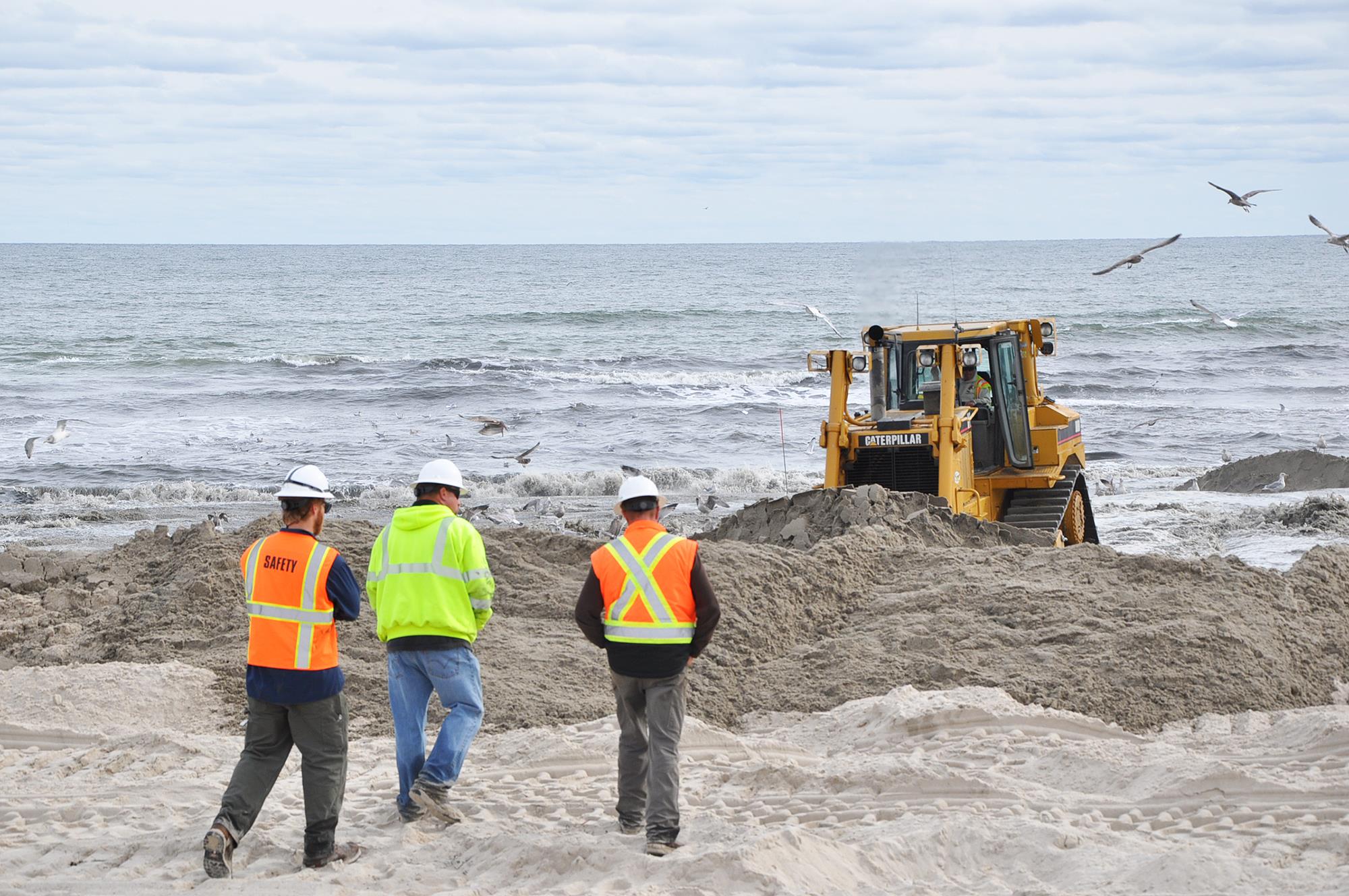 Coastal Contracting Team at Work